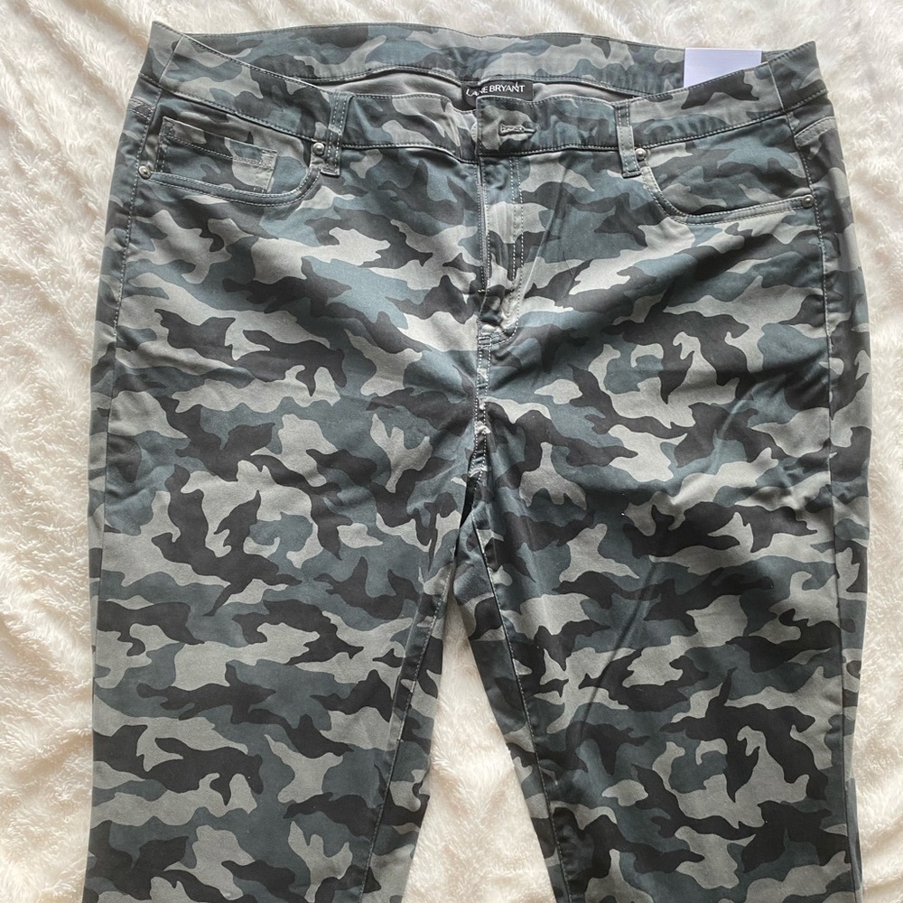 Lane Bryant Skinny Camo Pants